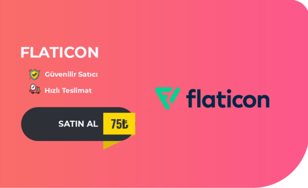 Flaticon Lisans Hesabı Satın Al